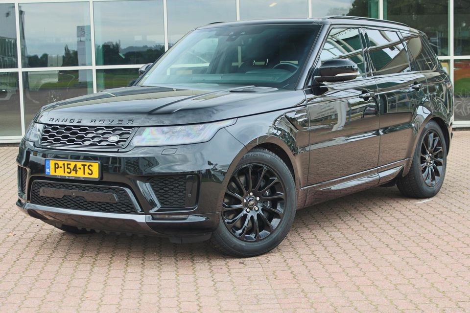 Land Rover Range Rover Sport 2.0 P400e HSE „De Uiver” Black Edition Keyless Entry, Matrix LED, Adaptive Cruise, Massage functie / Koelbare voorstoelen