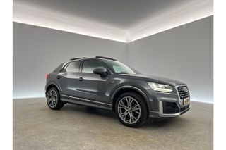 Audi Q2 35 TFSI S-line 150PK Automaat Pano Trekhaak Clima Cruise PDC Navi LED 18"LMV