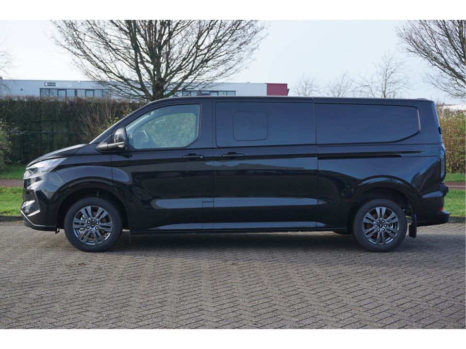 Ford Transit Custom 320L 170PK DC Limited AUT BPM VRIJ!! Navi, ACC, Trekhaak, 360° Cam, 17" LM, 2x Schuifdeur!! NR. 657