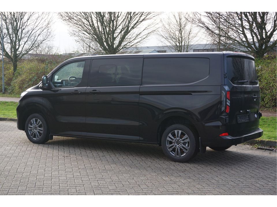 Ford Transit Custom 320L 170PK DC Limited AUT BPM VRIJ!! Navi, ACC, Trekhaak, 360° Cam, 17" LM, 2x Schuifdeur!! NR. 657