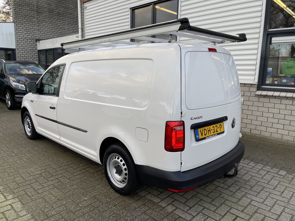 Volkswagen Caddy 2.0 TDI 102pk L2H1 BMT Maxi Comfortline / Bott ingerichte laadruimte ! / lease vanaf € 256 / vaste prijs rijklaar € 13.950 ex btw / airco / cruise / imperial / trekhaak / euro 6