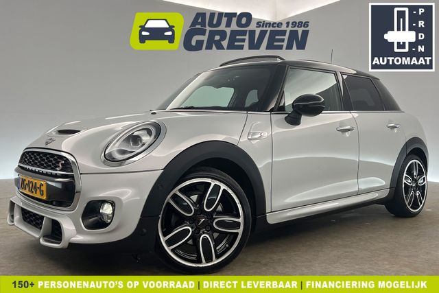 MINI Cooper S 2.0 Cooper S Knightsbridge Edition JCW 192PK Automaat Harman/Kardon Pano Clima LED Navigatie Parelmoer PDC Stoelverwarming Leder 18"LMV