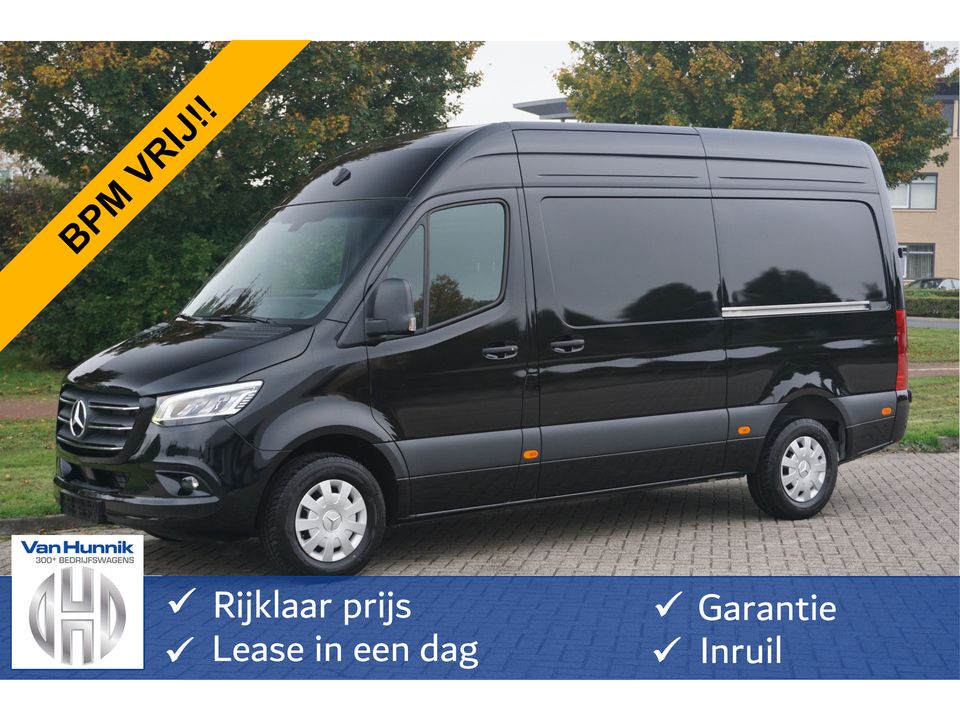 Mercedes-Benz Sprinter 317CDI Pro L2H2 BPM VRIJ!! 10.25" Mbux Navi, Cam, 3.5T Trekhaak, LED 2x schuifdeur!! NR. 683