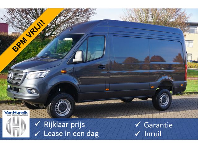 Mercedes-Benz Sprinter 319CDI L2H2 4x4 BPM VRIJ!! LED, 10.25" Mbux, Camera, Distronic, Gev Stoel!! NR. 602