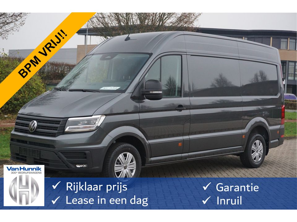 Volkswagen Crafter 35 177PK L3H3 AUT Facelift BPM VRIJ!! 13" Navi, Camera, Gev. Stoel, LED!! NR. 729