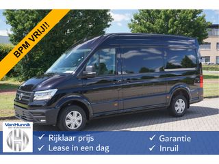 Volkswagen Crafter 35 177PK L3H3 AUT Facelift BPM VRIJ!! 13" Navi, Cam, Gev. Stoel, LED, 2x Schuifdeur!! NR. 878