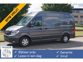 Volkswagen Crafter 35 177PK L3H3 AUT BPM VRIJ!! Navi, Cam, ACC, LED, 2x Schuifdeur!! NR. 130