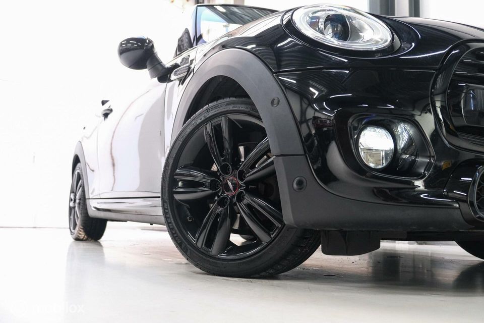 MINI Cabrio 1.5 Cooper Chili JCW | 160 pk | Black pack | Chesnut brown leather | Led | Stoelverwarming | Navipro |