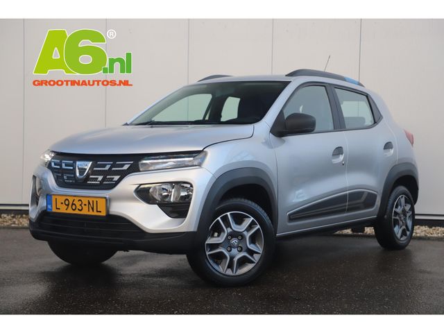 Dacia Spring Business 27 kWh Automaat Leder Navigatie Camera Airco Cruise 14 inch LMV Elektrische Ramen Dealer Onderhouden!