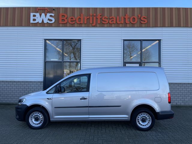 Volkswagen Caddy 2.0 TDI L2H1 BMT Maxi Comfortline / vaste prijs rijklaar € 13.950 ex btw / zilver metallic / achterklep / airco / cruise / achteruit rijcamera / euro 6 !