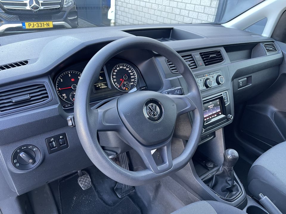 Volkswagen Caddy 2.0 TDI L2H1 BMT Maxi Comfortline / vaste prijs rijklaar € 13.950 ex btw / zilver metallic / achterklep / airco / cruise / achteruit rijcamera / euro 6 !