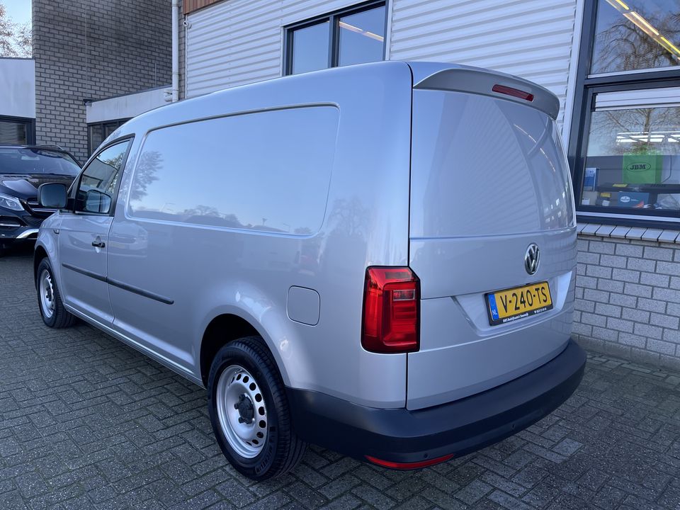 Volkswagen Caddy 2.0 TDI L2H1 BMT Maxi Comfortline / vaste prijs rijklaar € 13.950 ex btw / zilver metallic / achterklep / airco / cruise / achteruit rijcamera / euro 6 !