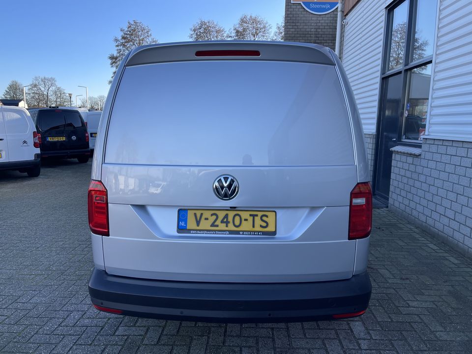 Volkswagen Caddy 2.0 TDI L2H1 BMT Maxi Comfortline / vaste prijs rijklaar € 13.950 ex btw / zilver metallic / achterklep / airco / cruise / achteruit rijcamera / euro 6 !