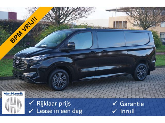 Ford Transit Custom 320L 170PK Limited AUT BPM VRIJ!! Navi, Cam, Adap. Cruise, 17" LM, LED 2x Schuifdeur!! NR. 447