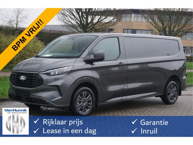 Ford Transit Custom 320L 170PK Aut. Limited BPM VRIJ!! 13" Navi, Adap. Cruise, Camera, 17" LM, LED!! NR. 448