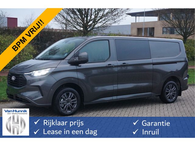 Ford Transit Custom 320L 170PK DC Limited AUT BPM VRIJ!! Navi, Adap. Cruise, Camera, 17" LM, 2x Schuifdeur!! NR. 690