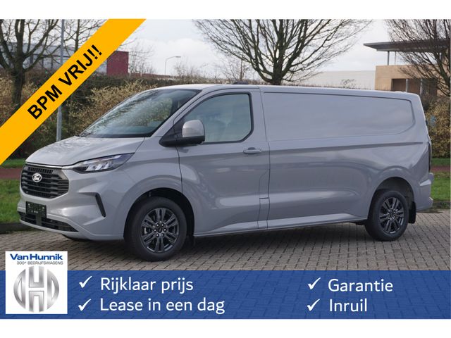 Ford Transit Custom 300L 170PK Limited AUT BPM VRIJ!! Navi, Cam, Adap. Cruise, 17" LM, LED!! NR. 459