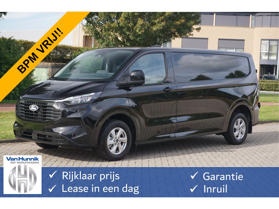 Ford Transit Custom 300L 150PK Limited BPM VRIJ!! Sync4 Navi + Cam, Adap. Cruise, 16" LM!! NR. 325