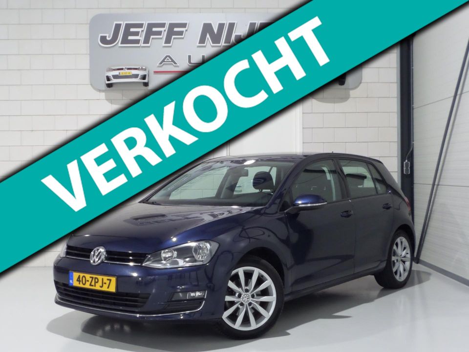 Volkswagen Golf 1.4 TSI Highline "Origineel NL!" 1e eigenaar! Navigatie Bluetooth Trekhaak 17"Velgen Alcantara-sportstoelen