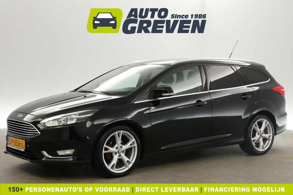 Ford Focus 1.0 Titanium Clima Cruise LED Parkeersensoren Navigatie 18"LMV