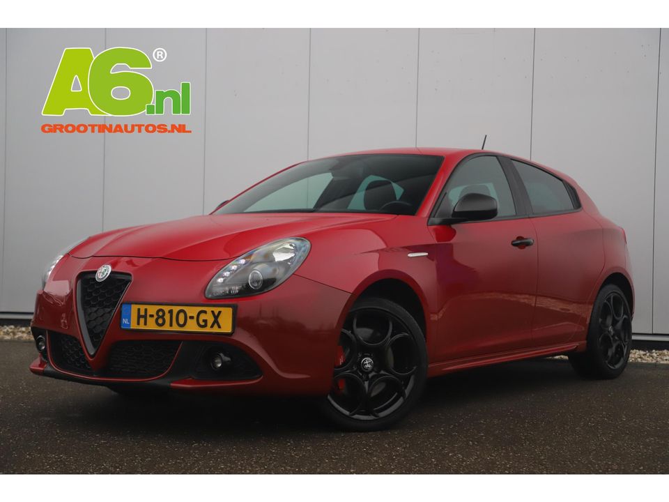 Alfa Romeo Giulietta 1.6 JTDm Sport Automaat 18 inch LMV Rosso Alfa Navigatie Clima Cruise Stoelverwarming Parkeersensor