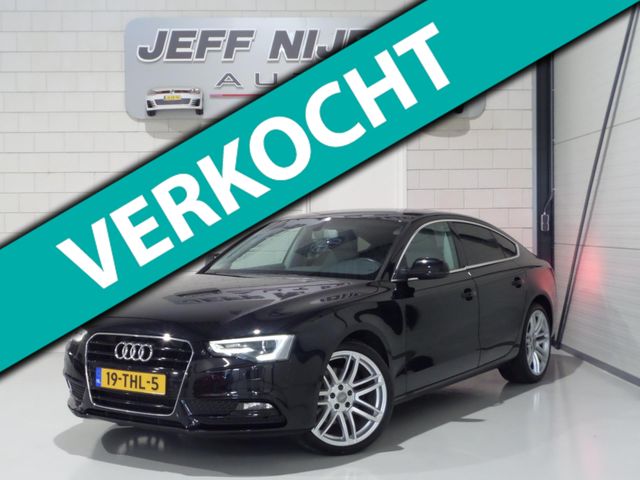 Audi A5 Sportback 1.8 TFSI Pro Line "Origineel NL!" 19"Velgen Navigatie Bluetooth, van 2e eigenaar in UNIEK mooie staat!