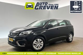 Peugeot 5008 1.2 PureTech Automaat 7 Persoons Camera Clima Cruise Virtual Trekhaak PDC Navi LED 17"LMV