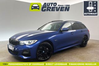 BMW 3-serie 320e Touring X-Drive M-Sport Automaat 238PK Sfeer Pano Clima LED Cruise Camera Carplay Navi Trekhaak Virtual Stoelverwarming  PDC