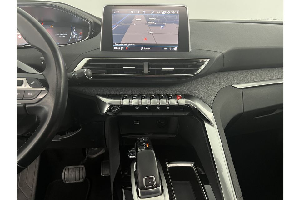 Peugeot 5008 1.6 e-THP 165PK Automaat 360Camera 7 Persoons Pano Clima Carplay Cruise Sfeer Leder Navi LED Virtual PDC 18"LMV