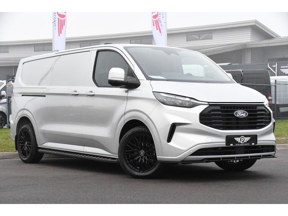 Ford Transit Custom 320 2.0 TDCI L2H1 Special Edition Limited Virtual, Adaptieve Cruise, Camera, Carplay, 170PK, Automaat, LED, Multimedia, Sensoren, Stoelverwarming, UNIEK!