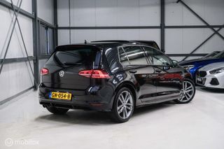 Volkswagen Golf 1.4 TSI R-Line DSG 122 pk | Schuifdak | Navi | Stoelverwarming | LED | A-Z onderhouden | 2e eig | flippers | xenon | pdf | Sport