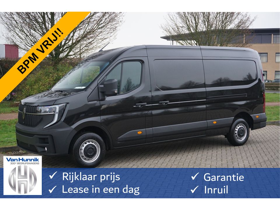 Renault Master T35 170PK Extra L3H2 BPM VRIJ!! 10" R-Link scherm, Cam, Trekhaak, 2x Schuifdeur!! NR. E05*