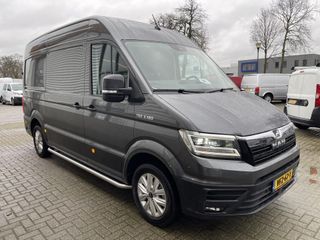 MAN TGE 35 2.0 Standaard Hoog L2H2 177pk automaat / vaste prijs rijklaar € 29.950 ex btw / lichtmetalen velgen / pdc rondom / airco / cruise / donker grijs metallic / trekhaak 3000 kg