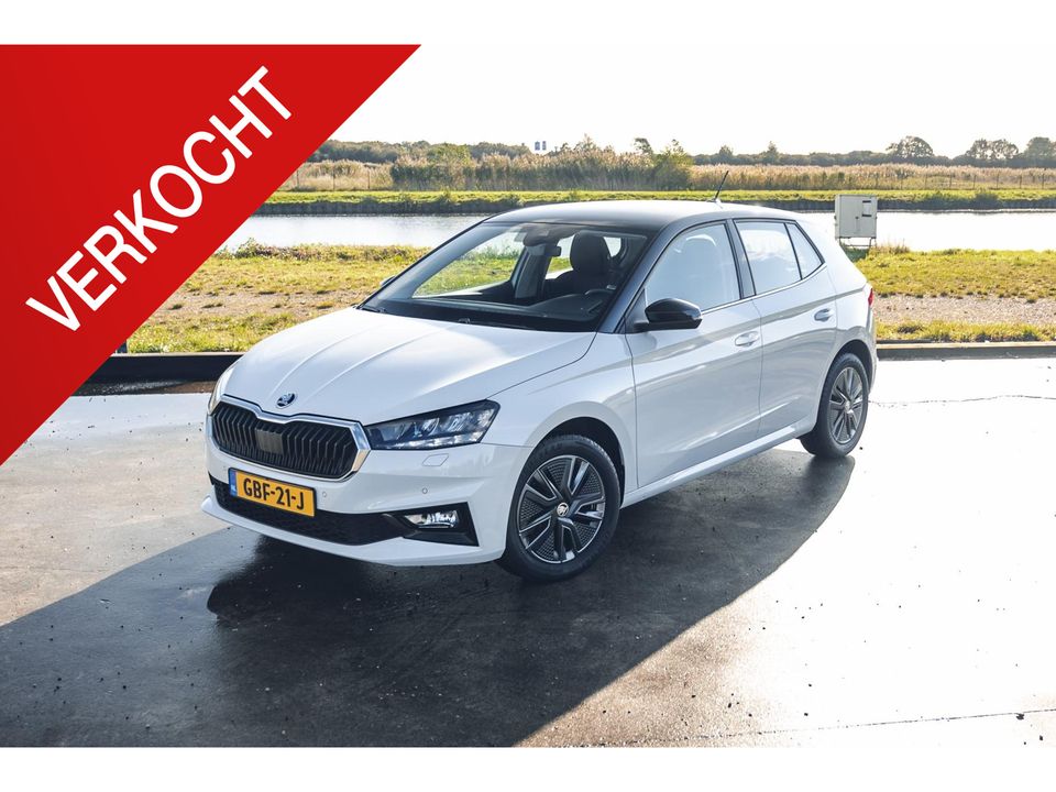 Škoda Fabia 1.0 TSI DSG Style | CAMERA | CLIMA | STOEL & STUUR VERWARMING | PARKEERSENSOREN | CRUISE