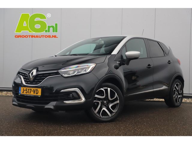 Renault Captur 1.5 dCi Intens Automaat Keyless 17 inch Navigatie Clima Cruise Parkeersensor Stoelverwarming LED