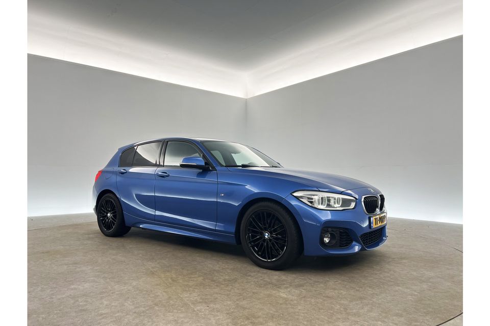 BMW 1-serie 118i Edition M Sport 136PK Automaat LED Clima Cruise Leder PDC Navi 17"LMV