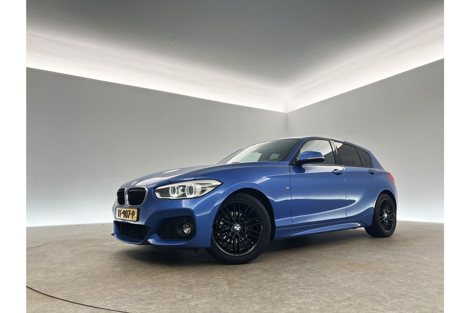 BMW 1-serie 118i Edition M Sport 136PK Automaat LED Clima Cruise Leder PDC Navi 17"LMV