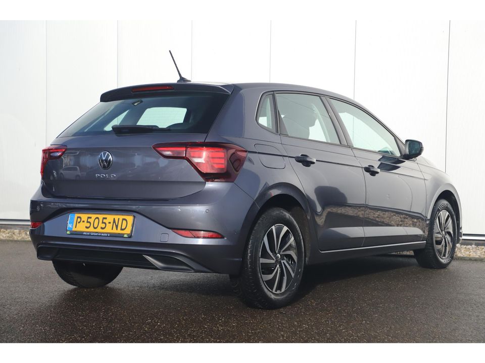 Volkswagen Polo 1.0 TSI Life 95PK Automaat Virtual 15 inch LMV Adaptive Cruise Navigatie Carplay Parkeersensors LED