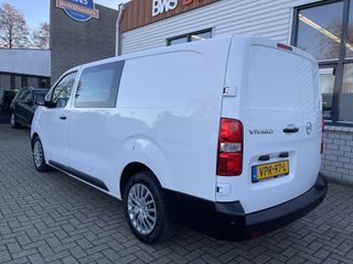 Opel Vivaro 2.0 CDTI 150pk L3H1 / DC 5 persoons / BPM vrij / vaste prijs rijklaar € 19.950 ex btw / lease vanaf € 366 / airco / cruise / stoelverwarming / pdc voor en achter !