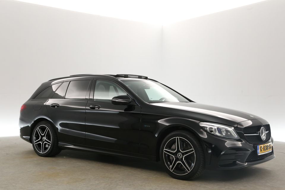 Mercedes-Benz C-Klasse C300e Business Solution AMG Limited 211PK Automaat 360Camera Sfeerverl. Stoelverwarming Pano Clima Carplay LED Navi Trekhaak