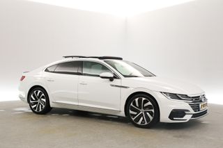 Volkswagen Arteon 2.0 TSI R-line 191PK DSG Automaat Pano LED Clima Camera Carplay Virtual Massagestoel Navi PDC Stoelverwarming Trekhaak