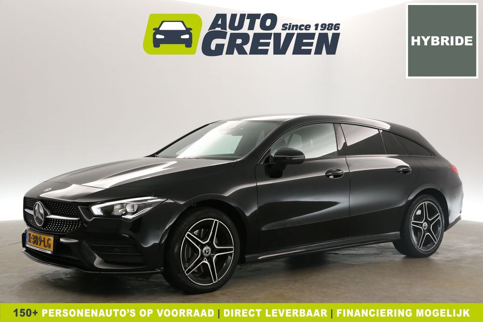 Mercedes-Benz CLA-Klasse 250e Business Solution AMG 235PK Hybride Automaat Sfeerverl. Trekhaak Camera Cruise Navi Virtual 18"LMV LED PDC