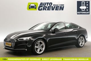 Audi A5 40 TFSI 190PK S-line Automaat Clima Cruise LED Navi PDC Stoelverwarming 18"LMV