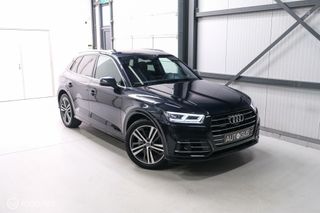 Audi Q5 55 TFSI e quattro S edition Competition | 360 cam | Luchtvering | Trekhaak | Diamond stitch | VC | Memory | NL auto NAP |