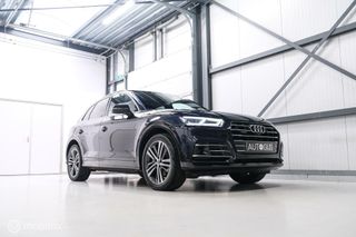 Audi Q5 55 TFSI e quattro S edition Competition | 360 cam | Luchtvering | Trekhaak | Diamond stitch | VC | Memory | NL auto NAP |