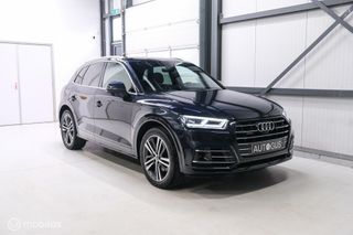 Audi Q5 55 TFSI e quattro S edition Competition | 360 cam | Luchtvering | Trekhaak | Diamond stitch | VC | Memory | NL auto NAP |