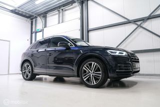 Audi Q5 55 TFSI e quattro S edition Competition | 360 cam | Luchtvering | Trekhaak | Diamond stitch | VC | Memory | NL auto NAP |