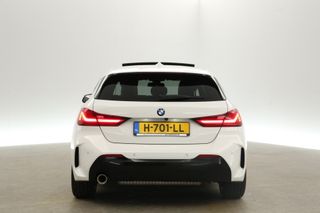 BMW 1-serie 118i M-Sport 141PK Automaat Pano Clima Camera Carplay Cruise Navi Sfeerverl. LED Memory-Seat PDC Virtual 17"LMV