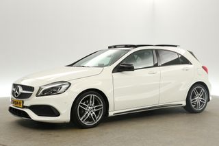 Mercedes-Benz A-Klasse 180 AMG Automaat Pano Airco Camera Cruise Carplay PDC Navi Sfeerverl. LED 18"LMV