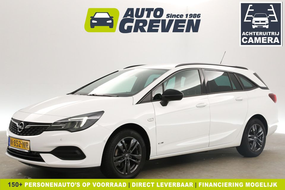 Opel Astra 1.2 Sports Tourer Clima Camera Cruise Carplay PDC Navigatie LED DAB+ Trekhaak 16"LMV